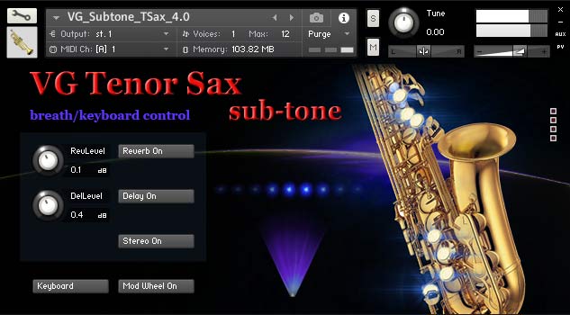 Saxophone Sub-Tone Kontakt