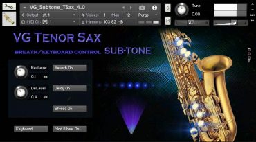 Saxophone tenor kontakt sound