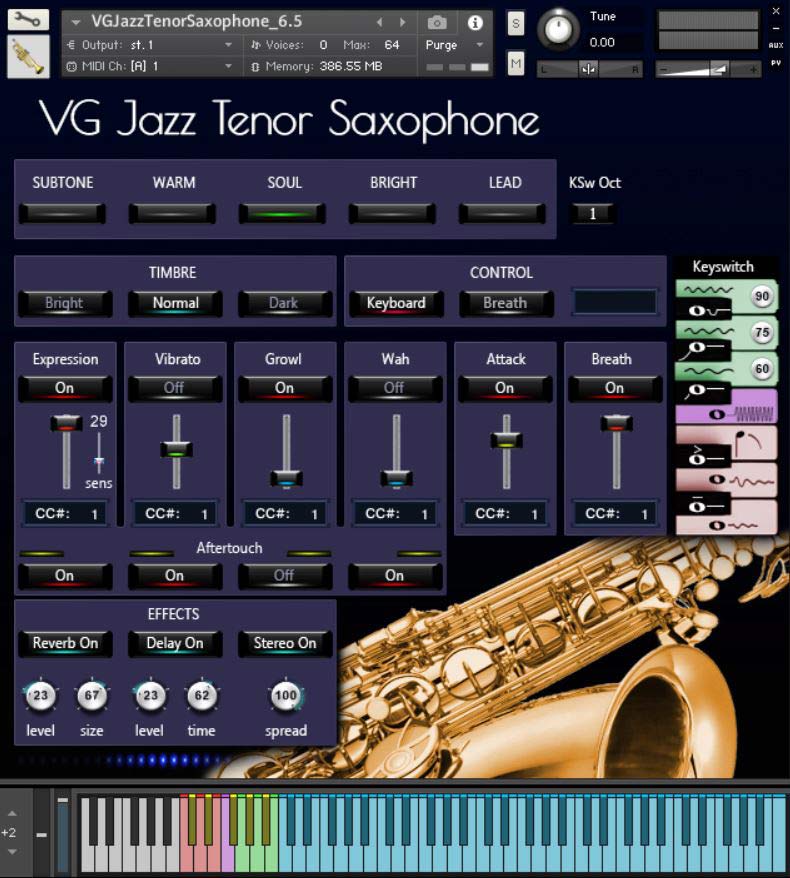 VG Jazz Tenor Sax 