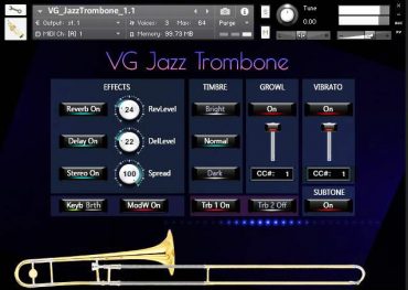 VG Jazz Trombone kontakt