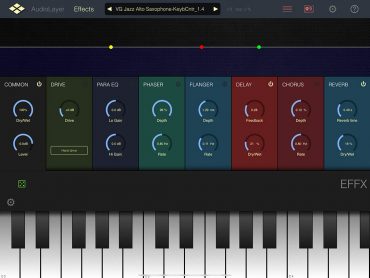 Alto Saxophone Sound library for iPad / iPhone AudioLayer instrument