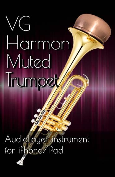 Harmon muted trumpet for iPad