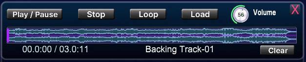 Backing Track Player