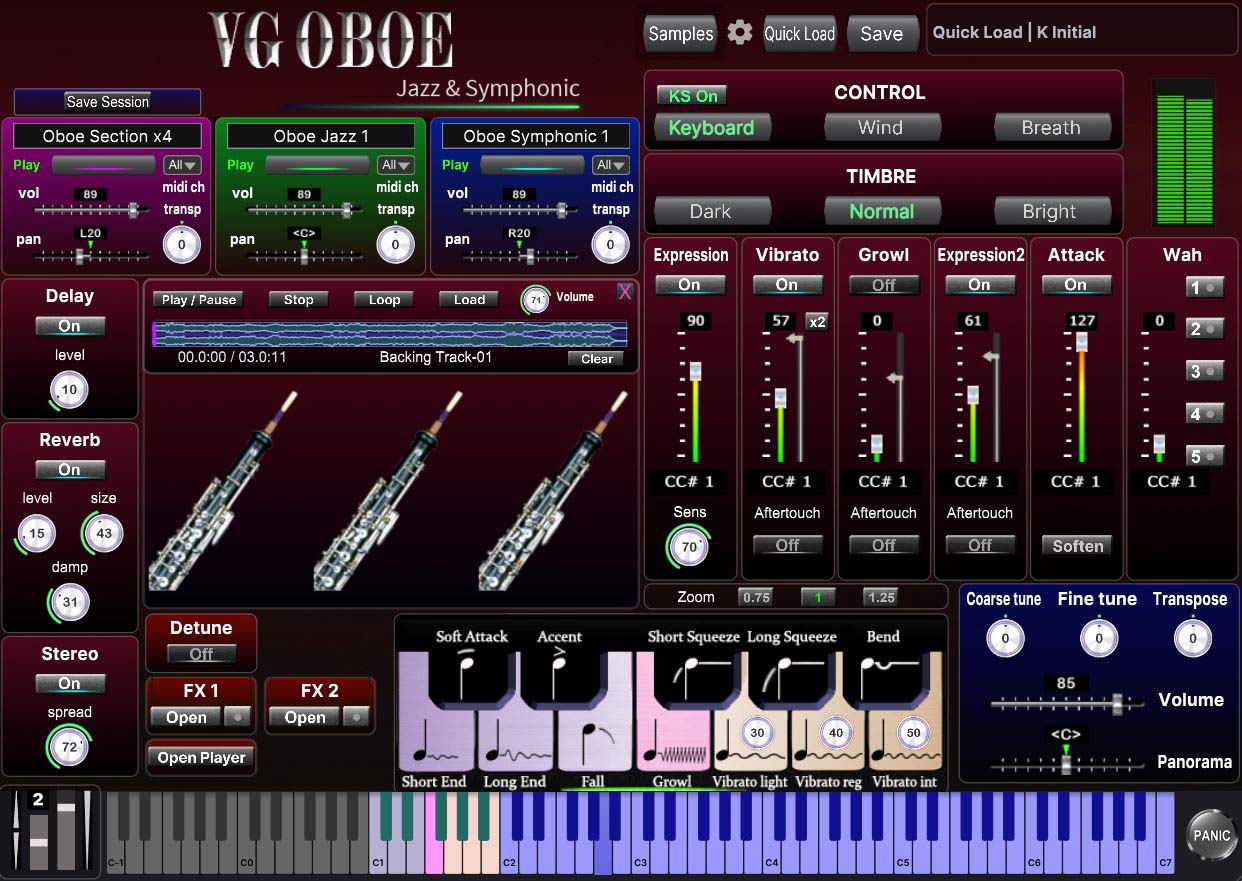 VG Oboe Interface