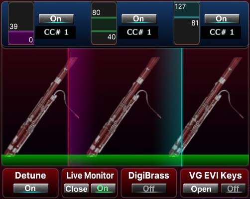Live Monitor panel
