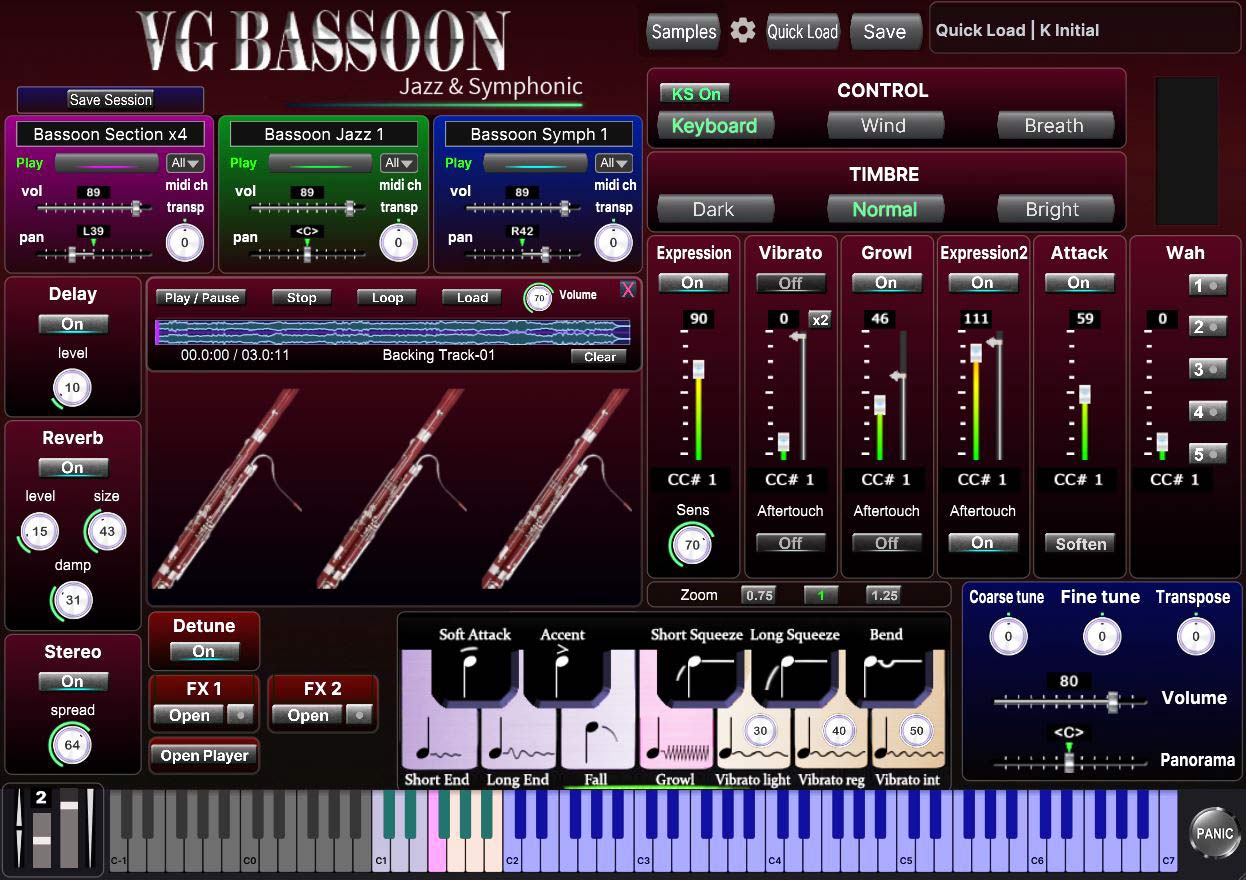 VG Bassoon Interface