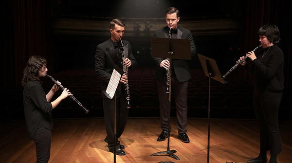 Norrsken Quartet, the oboists recorded for VG Oboe