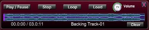 Backing Track Player